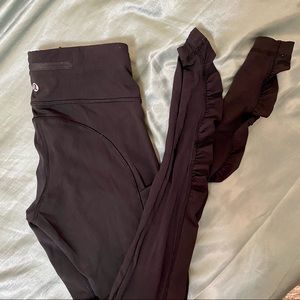 lululemon scrunch bottom leggings
